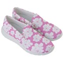 Beauty Flower Floral Pink Men s Lightweight Slip Ons View3