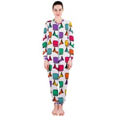 Fish Whale Cute Animals Onepiece Jumpsuit (ladies) 