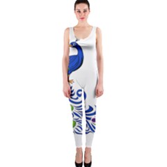 Venus Peacock One Piece Catsuit