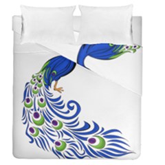 Venus Peacock Duvet Cover Double Side (queen Size) by amazinganimals