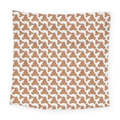 Babby Gingerbread Square Tapestry (large) by Alisyart
