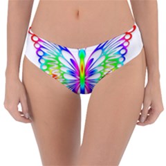 Rainbow Butterfly Reversible Classic Bikini Bottoms by amazinganimals