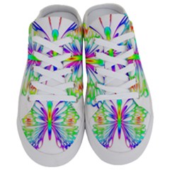 Rainbow Butterfly Women s Half Slippers by amazinganimals