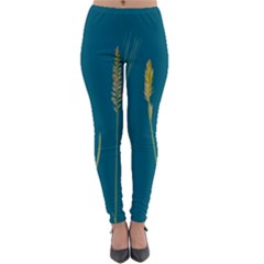 Grass Grasses Blade Of Grass Lightweight Velour Leggings by Nexatart