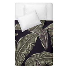 Jungle Leaves Tropical Pattern Duvet Cover Double Side (single Size) by Nexatart