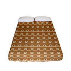 Gingerbread Christmas Fitted Sheet (full/ Double Size) by Alisyart