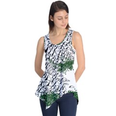 Montains Hills Green Forests Sleeveless Tunic