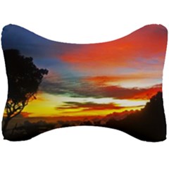 Sunset Mountain Indonesia Adventure Seat Head Rest Cushion