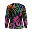 Leaves Tropical Jungle Pattern Women s Sweatshirt View2