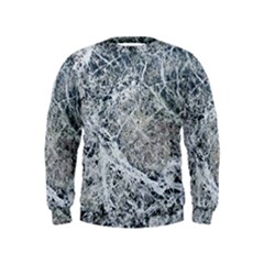 Marble Pattern Kids  Sweatshirt