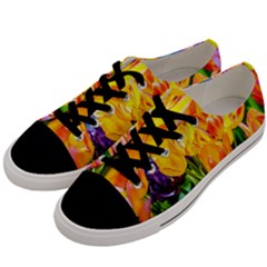 Festival Of Tulip Flowers Men s Low Top Canvas Sneakers by FunnyCow