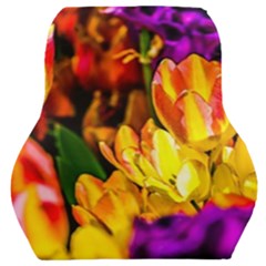 Fancy Tulip Flowers In Spring Car Seat Back Cushion  by FunnyCow