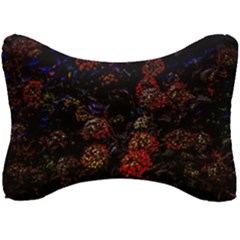 Floral Fireworks Seat Head Rest Cushion