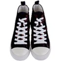 Floral Fireworks Women s Mid-Top Canvas Sneakers View1