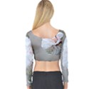 Rainy Day Of Hanami Season Long Sleeve Crop Top View2