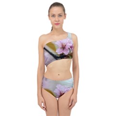 Soft Rains Of Spring Spliced Up Two Piece Swimsuit by FunnyCow