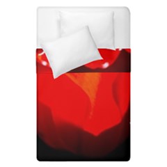 Red Tulip A Bowl Of Fire Duvet Cover Double Side (single Size)