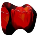 Red Tulip A Bowl Of Fire Head Support Cushion View3