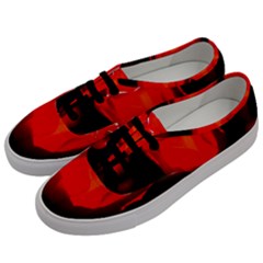 Red Tulip A Bowl Of Fire Men s Classic Low Top Sneakers by FunnyCow