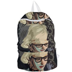 Girl Thinking Foldable Lightweight Backpack