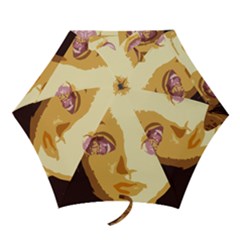 Butterfly Eyes Mini Folding Umbrellas by snowwhitegirl