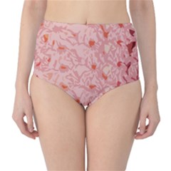 Pink Crochet Classic High-waist Bikini Bottoms by snowwhitegirl