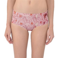 Pink Crochet Mid-waist Bikini Bottoms by snowwhitegirl
