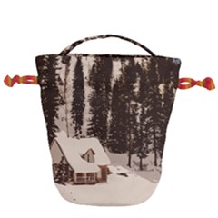Cottage Drawstring Bucket Bag by snowwhitegirl
