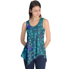 Peacocks Sleeveless Tunic