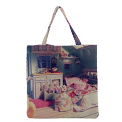 Caravan Grocery Tote Bag by snowwhitegirl