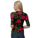 Roses At Night Quarter Sleeve Raglan Tee View2