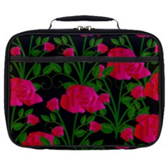 Roses At Night Full Print Lunch Bag by snowwhitegirl