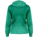 Modern Bold Geometric Green Circles Sm Women s Pullover Hoodie View2