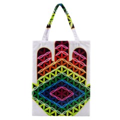 Hamsa Of God Classic Tote Bag by CruxMagic