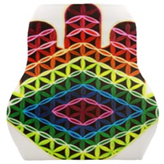 Hamsa Of God Car Seat Back Cushion  by CruxMagic