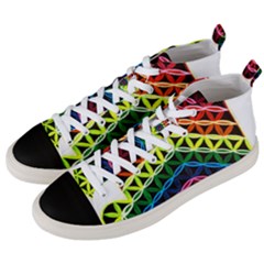 Hamsa Of God Men s Mid-top Canvas Sneakers by CruxMagic