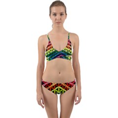 Hamsa Wrap Around Bikini Set by CruxMagic