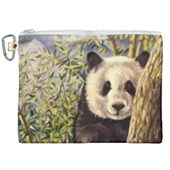 Panda Canvas Cosmetic Bag (xxl)