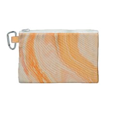 Orange Canvas Cosmetic Bag (medium) by WILLBIRDWELL