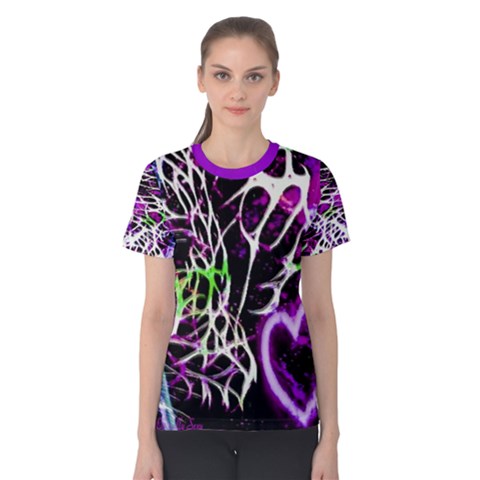 Officially Sexy Panther Collection Purple Short Sleeve T-shirt by OfficiallySexy