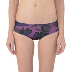 Camouflage Violet Classic Bikini Bottoms