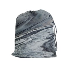 Edge Of A Black Hole Drawstring Pouch (xl)