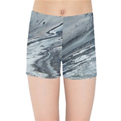 Edge Of A Black Hole Kids Sports Shorts by WILLBIRDWELL