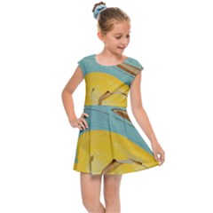 Sun Bubble 2 Kids Cap Sleeve Dress by WILLBIRDWELL