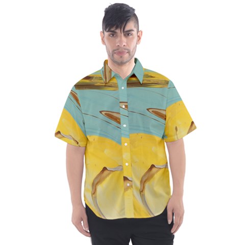 Sun Bubble 2 Men s Short Sleeve Shirt by WILLBIRDWELL