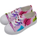 Backdrop Background Beautiful Kids  Low Top Canvas Sneakers View2