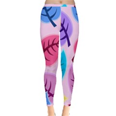 Backdrop Background Beautiful Inside Out Leggings