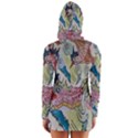 Watercolor Postcard2 Long Sleeve Hooded T-shirt View2