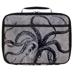 Vintage Octopus  Full Print Lunch Bag by Valentinaart
