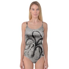 Vintage Octopus  Camisole Leotard  by Valentinaart